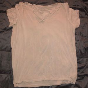 American Eagle Creme short sleeve top
